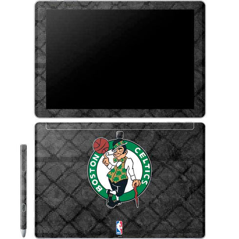 NBA Boston Celtics Dark Rust Galaxy Book 12in Skin